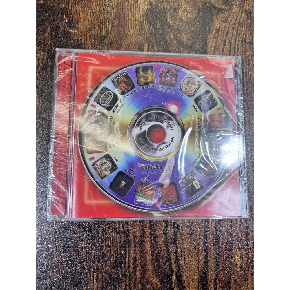 CD (1999) - Headliners II - Stereo‎ Reel - Sealed Cracked Case